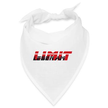 Leben am Limit - Bandana - Weiß - Vorne