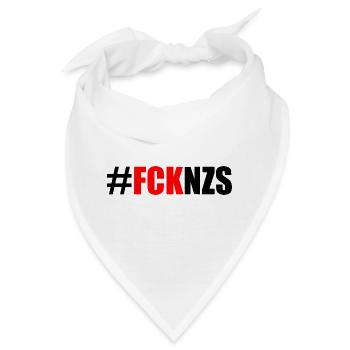 Fck nzs - Bandana - Weiß - Vorne