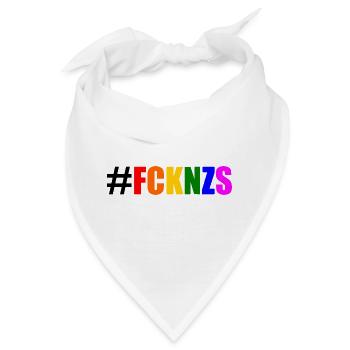 Fck nzs - Bandana - Weiß - Vorne