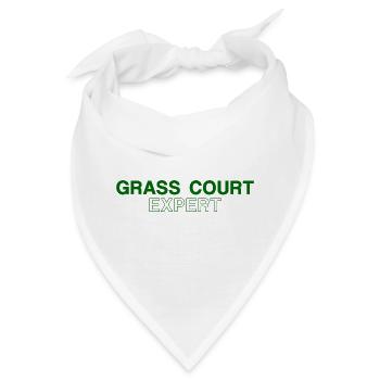 Tennis Shirt Grass Court Expert London Halle - Bandana - Weiß - Vorne
