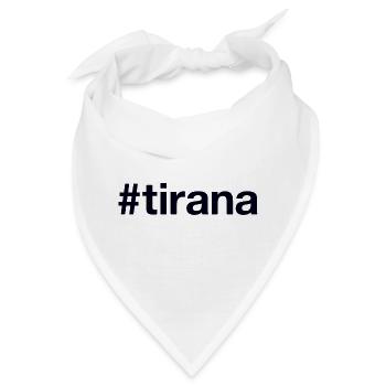 TIRANA Hashtag - Bandana - Weiß - Vorne