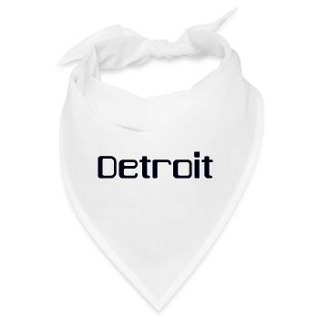 DETROIT - Bandana - Weiß - Vorne