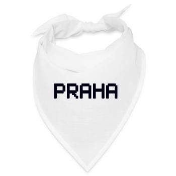 PRAHA Prague Prag - Bandana - Weiß - Vorne