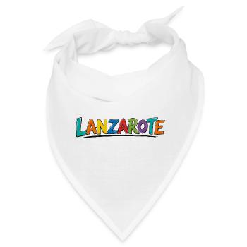 Lanzarote - Kanaren - Canary Islands - Spanien - Bandana - Weiß - Vorne