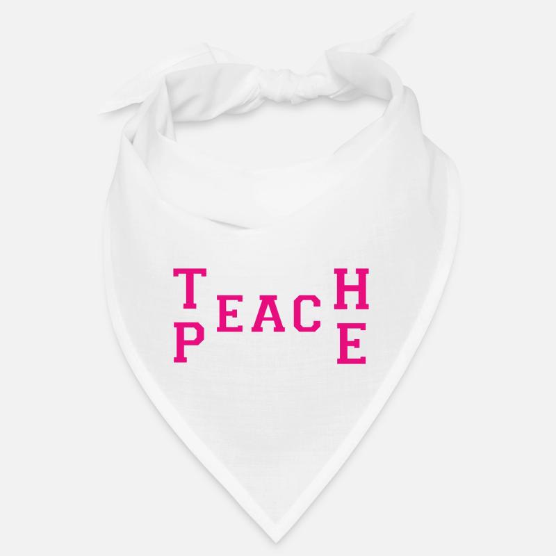 teach peace Bandana