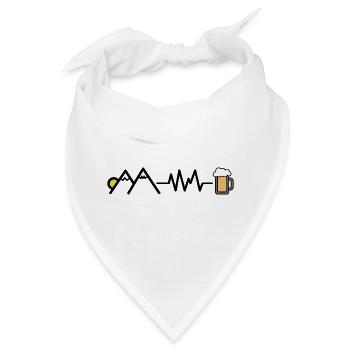 Bergsteiger - Bandana - Weiß - Vorne