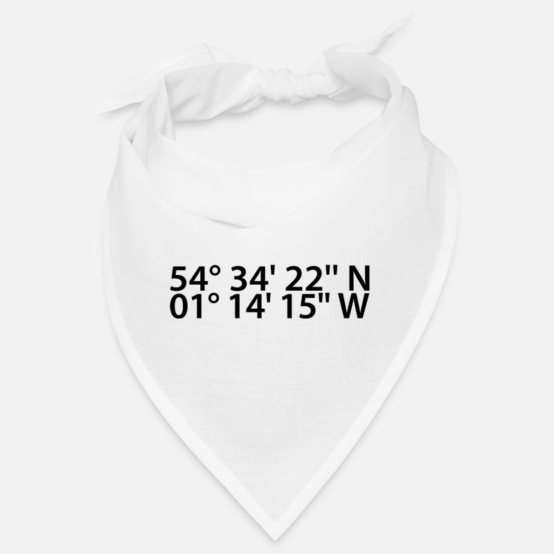 Middlesbrough Coordinates Bandana