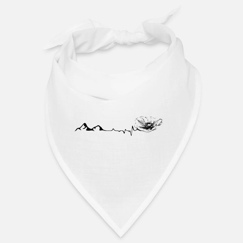Blume - Herzschlag - Gebirge - (8) Bandana