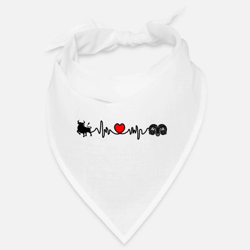Herzfrequenz Cardio Stier Widder Bandana