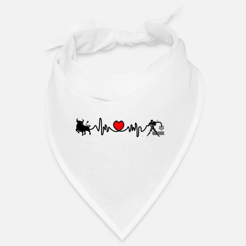 Heart rate cardio Taurus Aquarius Bandana