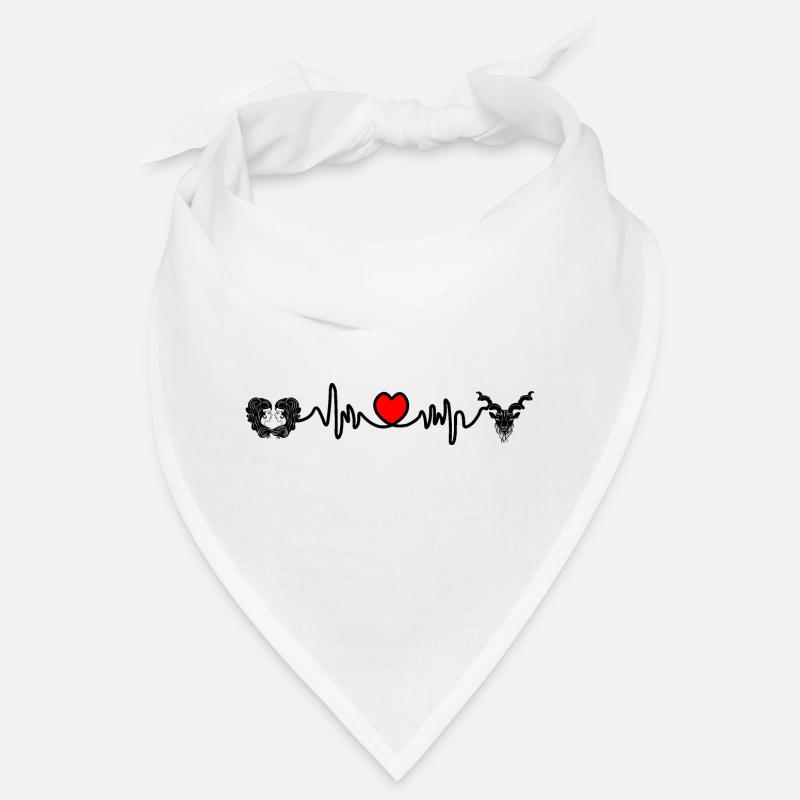 Herzfrequenz Cardio Zwillinge Steinbock Bandana