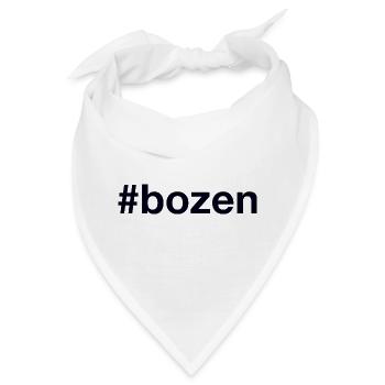 BOZEN Hashtag - Bandana - Weiß - Vorne