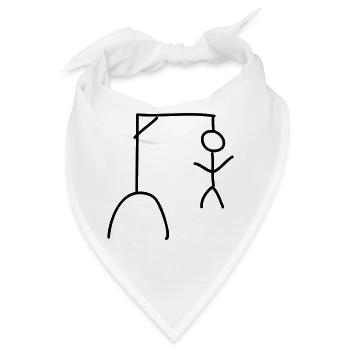 Galgenmänchen - Bandana - Weiß - Vorne