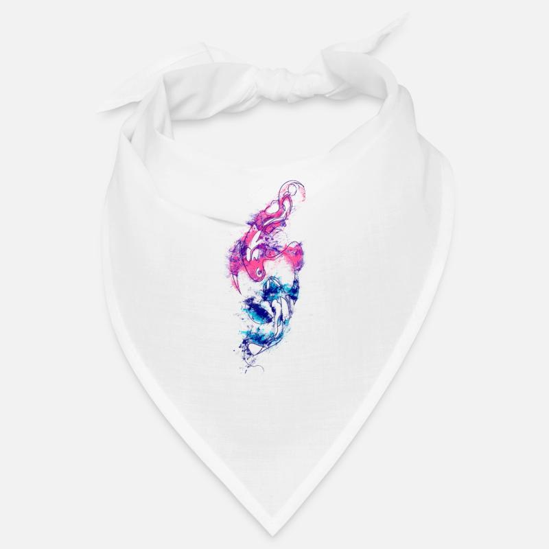 Fische Wasserfarbe Sternzeichen Bandana