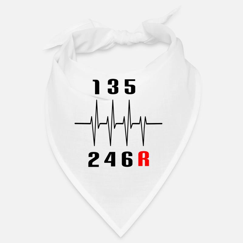 Auto Gänge Manuell Car Guy Geschenk Geschenkidee Bandana