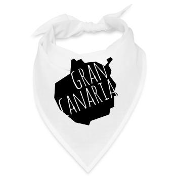 Gran Canaria - Bandana - Weiß - Vorne