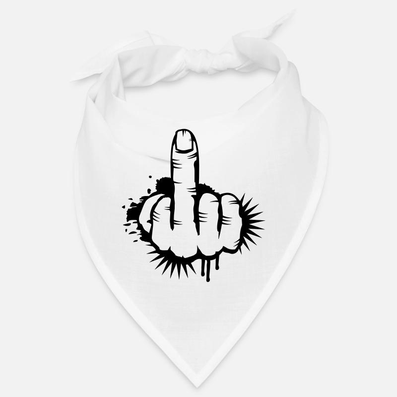 Le doigt d'honneur graffiti Bandana