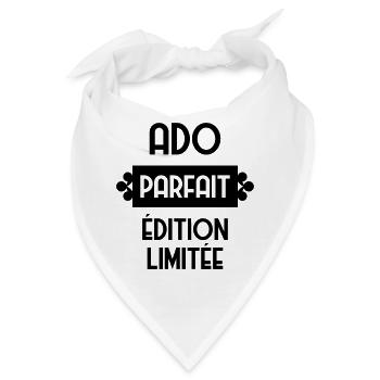 Teenager / Jugendliche / Jugendlicher / Kind - Bandana - Weiß - Vorne
