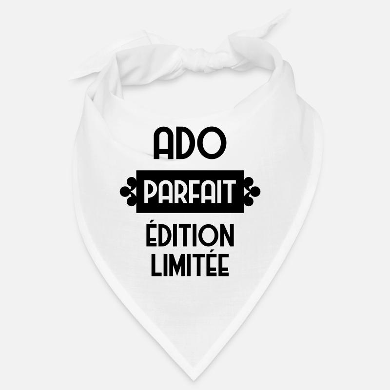 adolescent / enfant / ado / adolescente - Bandana - blanc