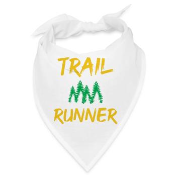 Trail Runner - Bandana - Weiß - Vorne
