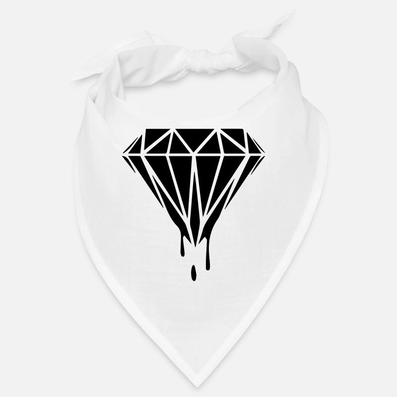 Diamand Black Bandana