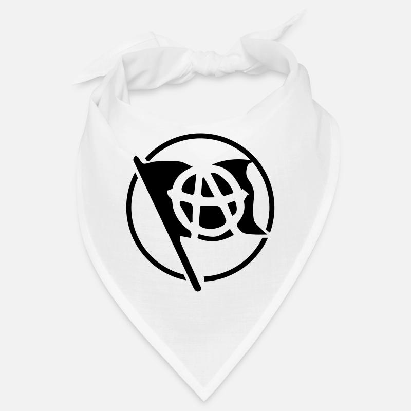 drapeau anarchie noir Bandana