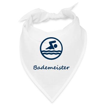 Bademeister - Bandana - Weiß - Vorne