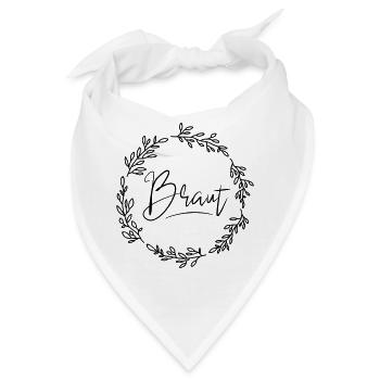 Braut - Bandana - Weiß - Vorne