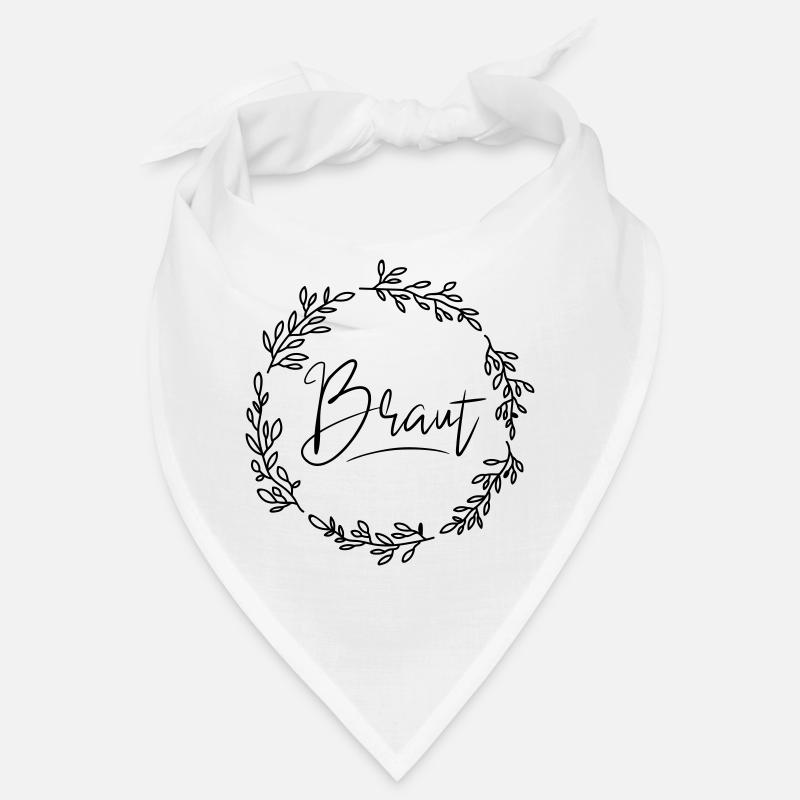 Braut - Bandana - Weiß