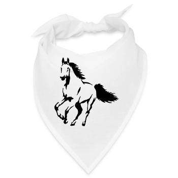 hengst - stute - fohlen - pferd - Bandana - Weiß - Vorne
