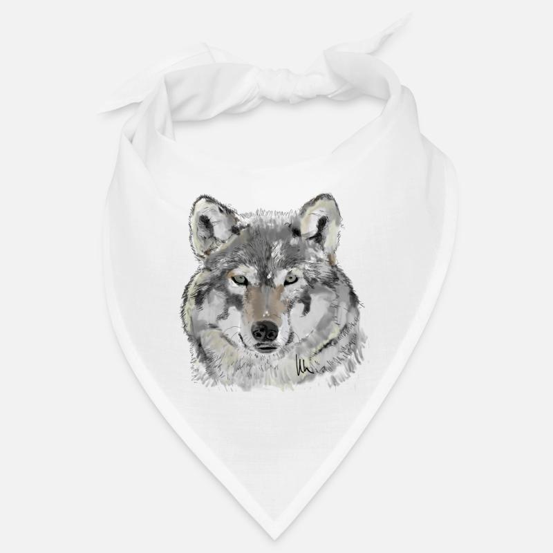 Wolf Bandana