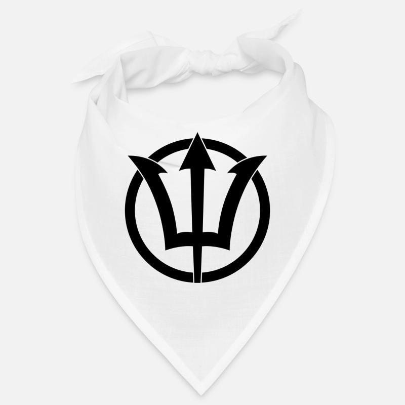 Poseidon Trident Symbol Bandana
