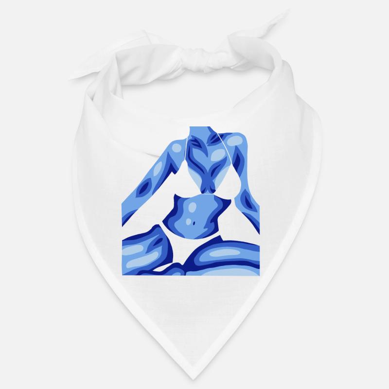 Femme en bikini Bandana