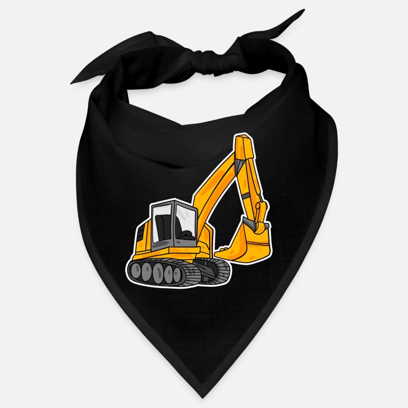 Löffelbagger Ausgräber Bagger Bandana
