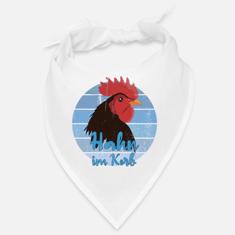 Le coq dans le panier Bandana