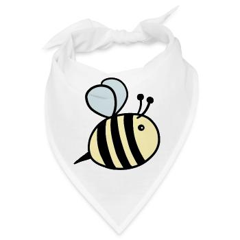 Hummel pastell - Bandana - Weiß - Vorne