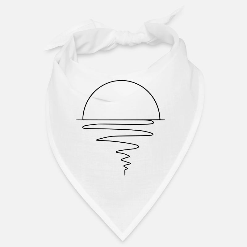 Coucher de soleil Bandana