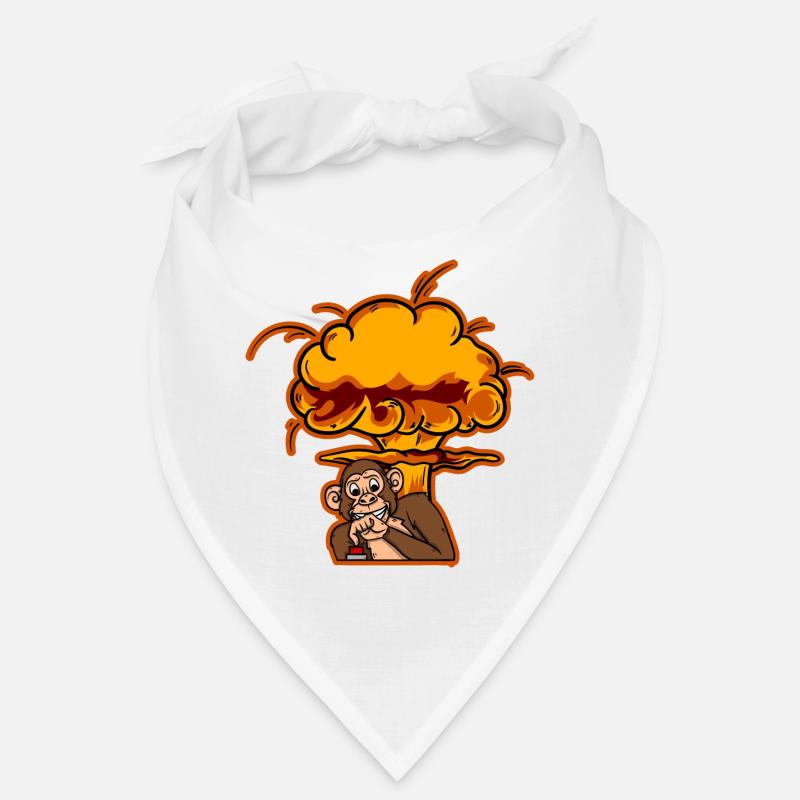 Monkey On The Button Bandana