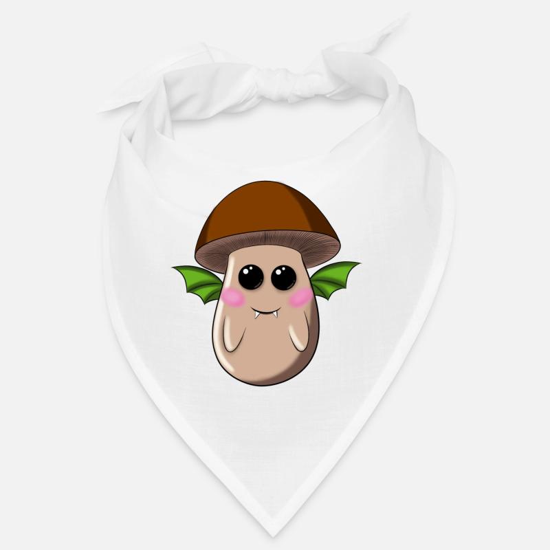 Browncap mushroom bat Bandana