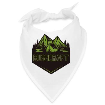 Bushcraft survival - Bandana - Weiß - Vorne