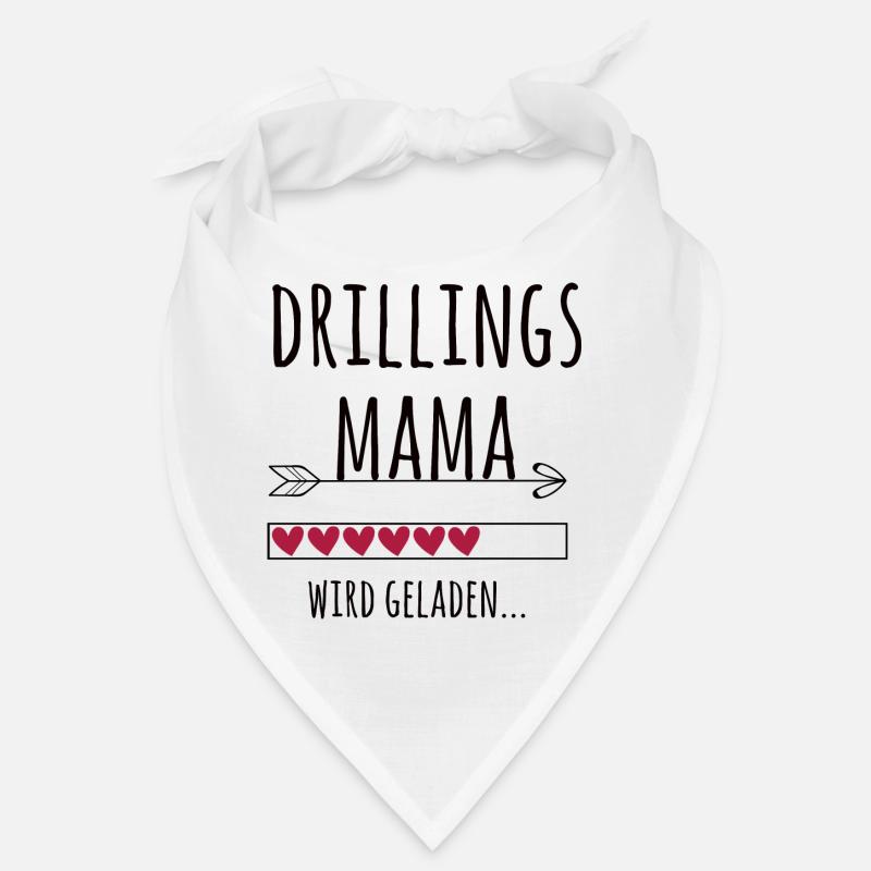 werdende Drillingsmama Schwangerschaft Drillinge Bandana