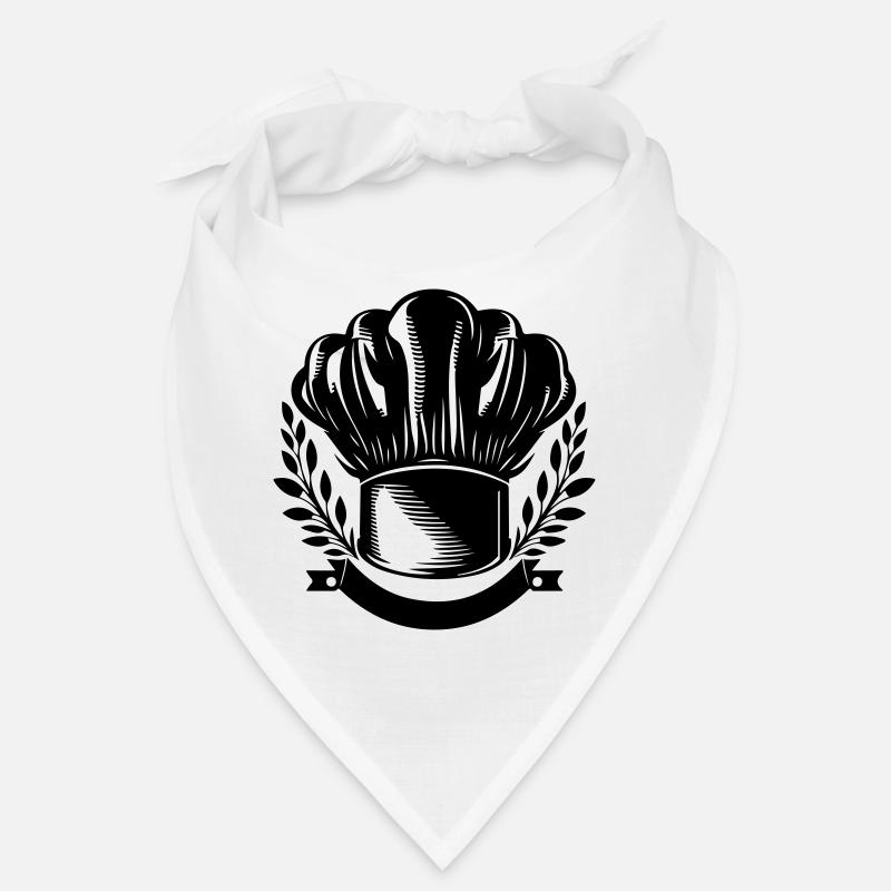 Chef's Hat Chef Symbol Bandana