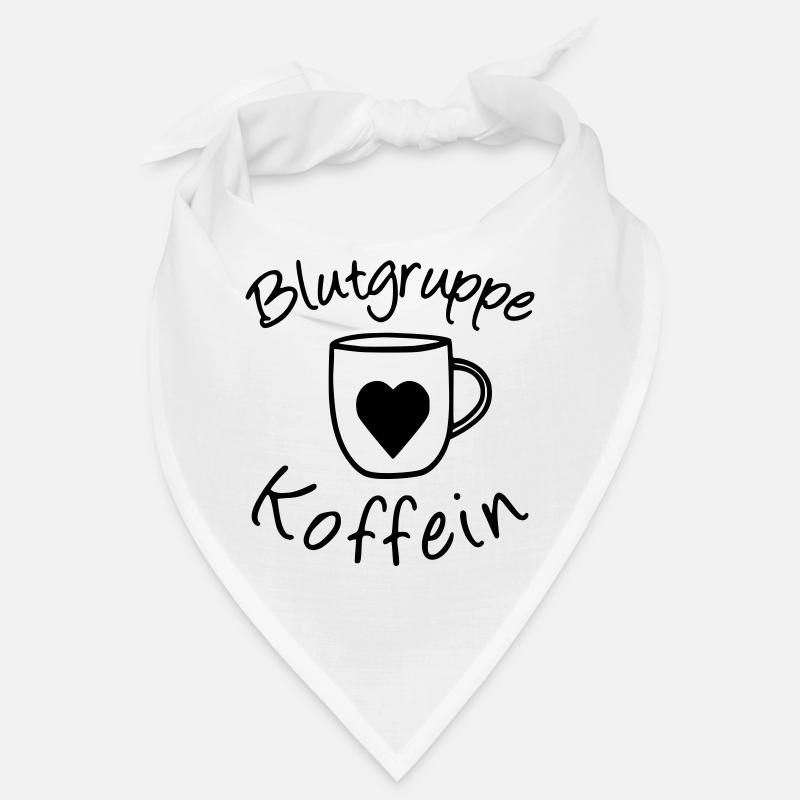 Blutgruppe Koffein Bandana