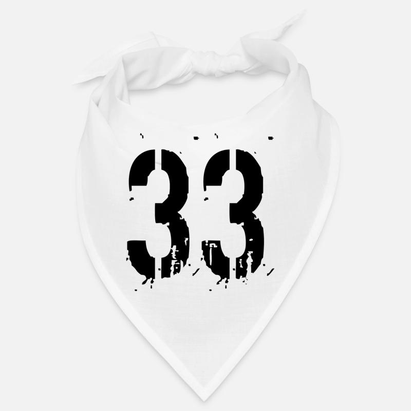 33 Number 33 Bandana