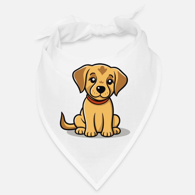 Conception de chien mignon pour les propriétaires de chiens Bandana