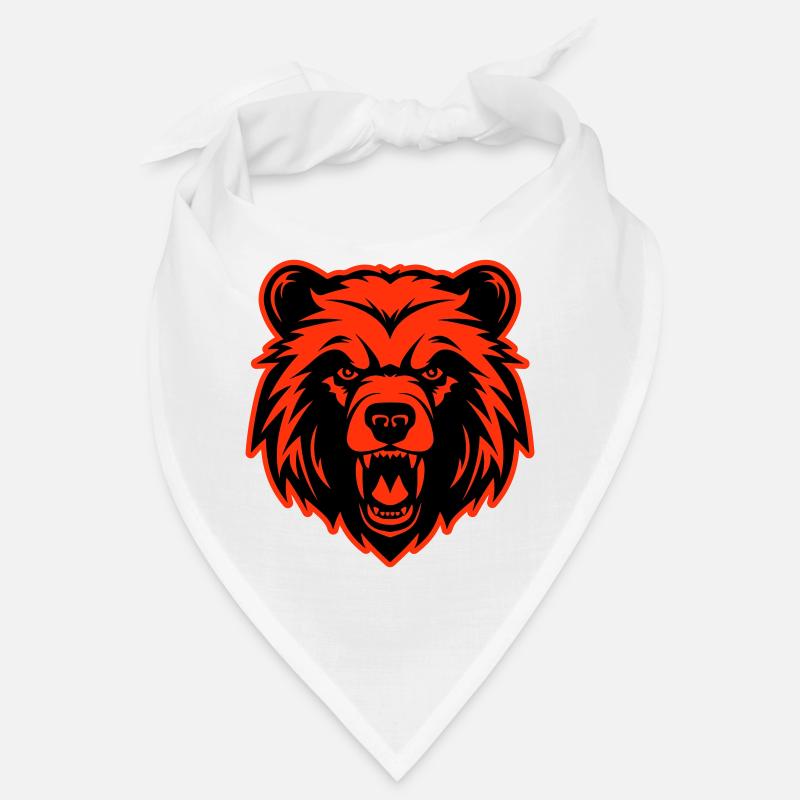 Bear Head Bandana