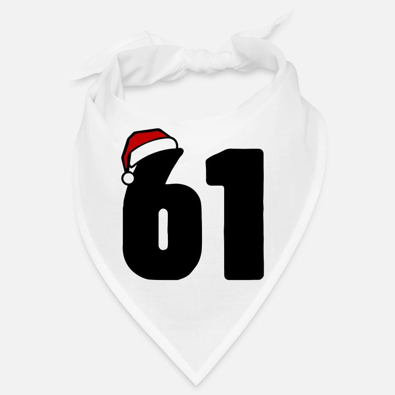 61 Numéro Noël Bandana