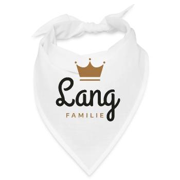 Lang-Familie - Bandana - Weiß - Vorne
