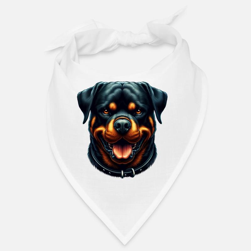 A Peaceful Rottweiler Bandana