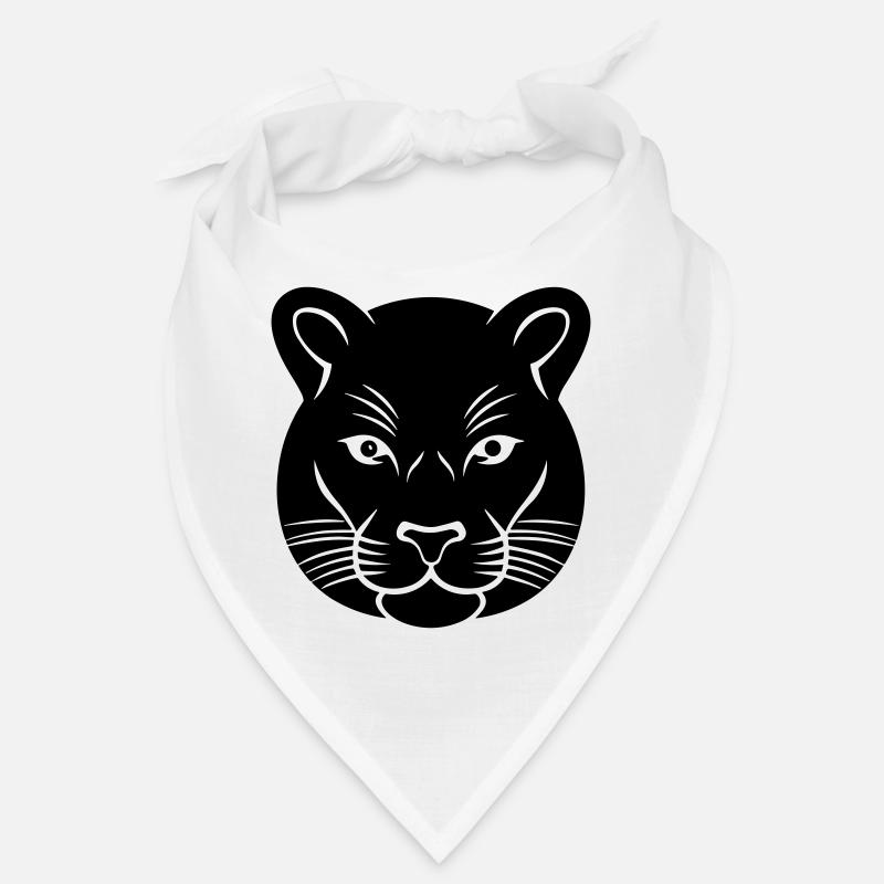 tête de panthère Bandana